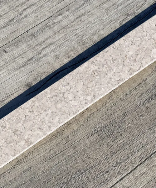 Salami – 1/2 Inch (12mm) – Cork Floating T-Molding (900mm Long) (TSal12) (Special Order) - Transition flooring detail ...