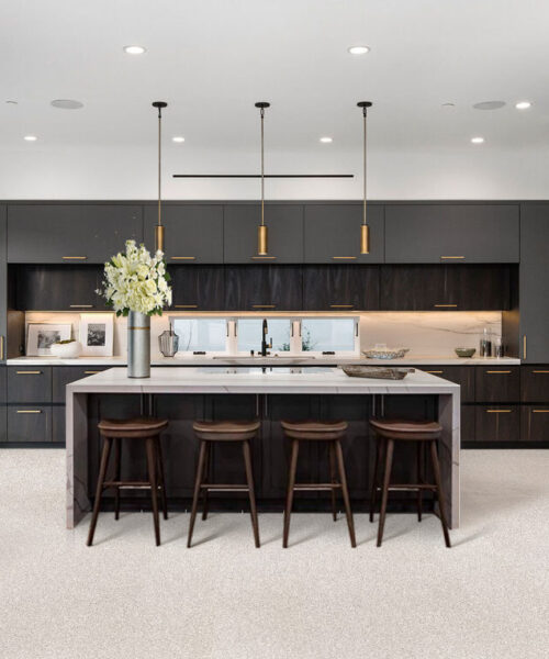 Terrazzo - 25/64" (10mm) - Cork Floating (FTe10) terrazzo forna affordable white cork flooring Interior kitchen