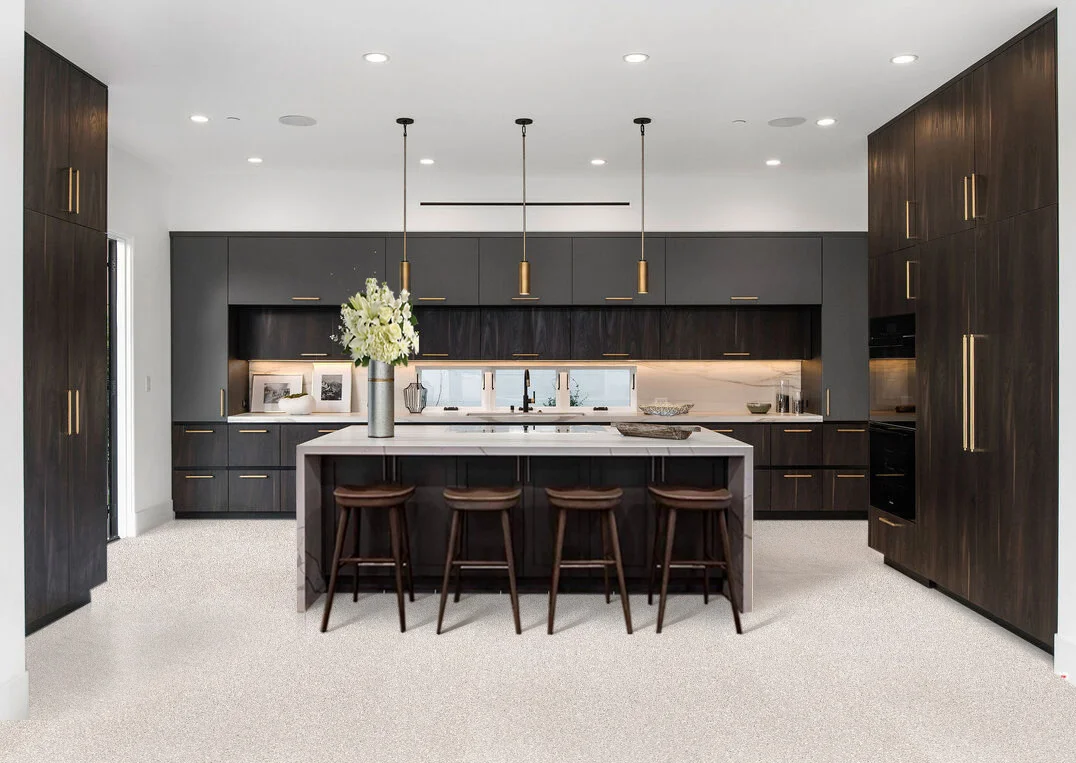 terrazzo forna affordable white cork flooring Interior kitchen