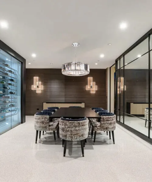 Terrazzo - 25/64" (10mm) - Cork Floating (FTe10) terrazzo white cork flooring sustainable wine cellar floor