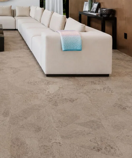 Travertine - 7/16"(11mm) - Swiss Real Cork Floating (FTrav11) Travertine – 11mm (7/16″) (Cork Floating) - Image 4