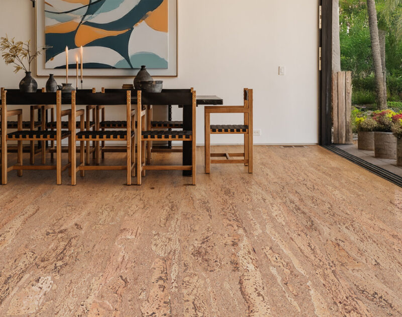 Green Flooring Cork Why umber cork flooring Swiss kitchen water resistance comfortable warm home eenovation green living