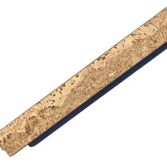 Umber cork flooring t molding transition threshold.