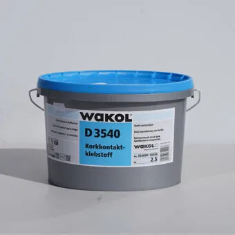 Wakol cork adhensive water based contact cement 2.5kg.