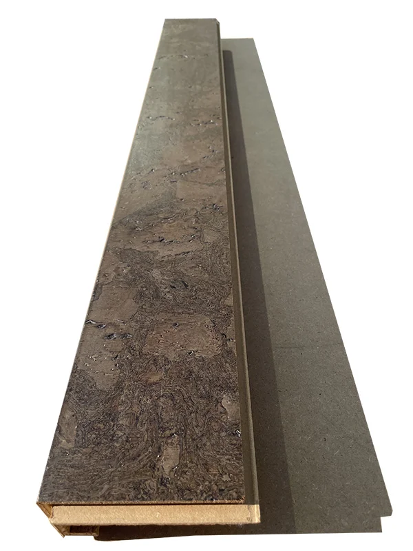 Walnut Burlwood – 1/2 Inch (12mm) Cork Floating Stair Nosing (900mm Long) (NWBu12) (Special Order) - Stair Nosing floori...
