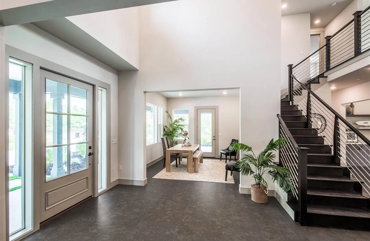 Walnut Burlwood - 5/16" (8mm) - Cork Glue Down Tile (GWBu8) walnut burlwood cork flooring sustainable fashion home