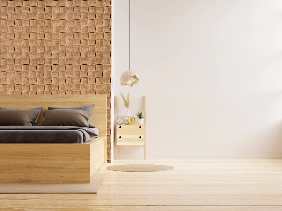 Wave Wood 25/32” (20mm) 3D Acoustic Cork Wall Panels (WWWo20) Wave Wood – 20mm (25/32″) (3D Panel) - Image 8