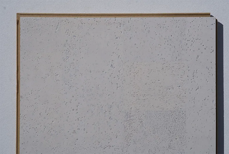 White Leather - 1/2" (12mm) - Cork Floating (FWL12) white leather cork floating flooring colour uniclic