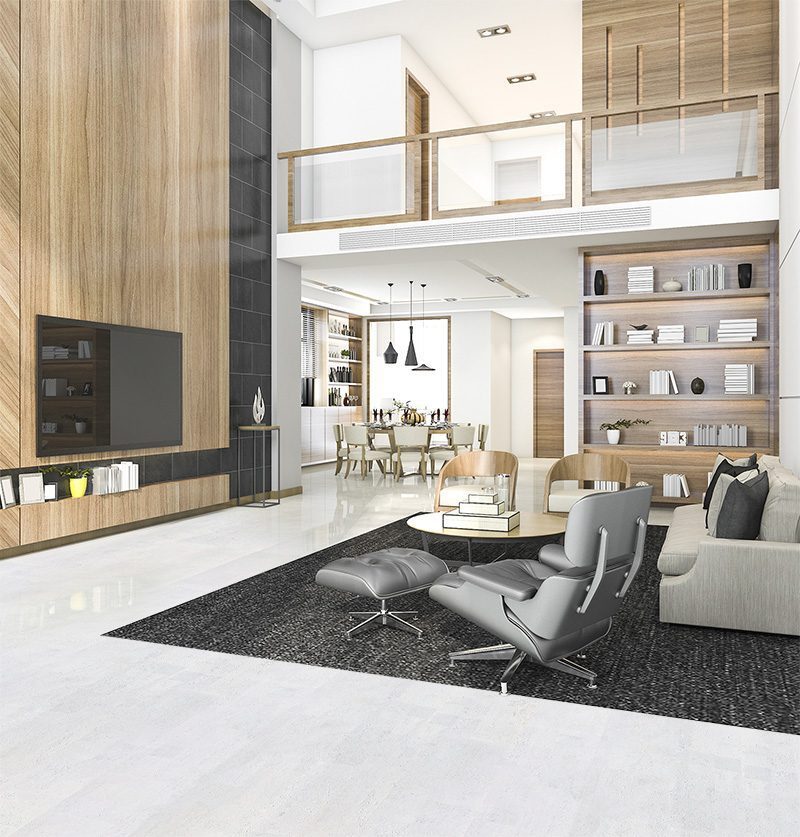 View Interior Luxury Living Room Modern Floor Tiles Design Pics