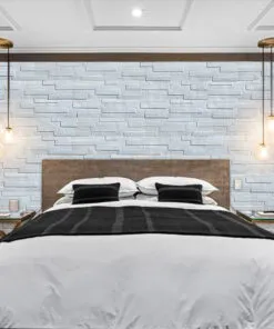 Whitewash Brick – 7mm (9/32″) (Wall Tile) - Image 4