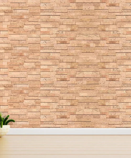Wood Bricks - 23/64" (9mm) - Cork Wall Tile (WWoBr9) Wood Bricks – 7mm (23/64″) (Wall Tile) - Image 5