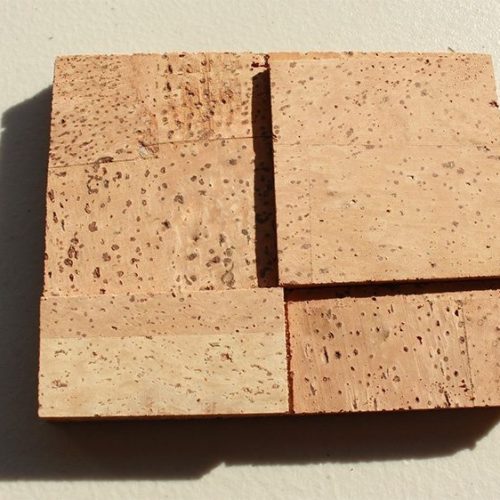 wood cubes cork wall panels peel and stick sample